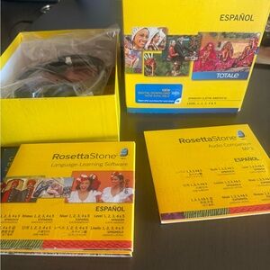 Rosetta Stone Spanish Language-Learning Software - Yellow